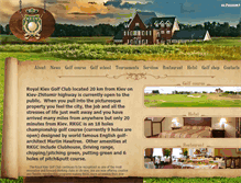 Tablet Screenshot of golfkiev.com